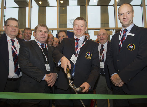 Board Chairman, Andrew Mellon, seen opening Harrogate Week 2012 with Jim Croxton, Chief Executive Officer to his left