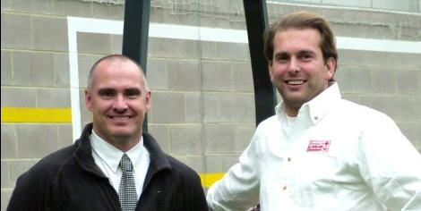 Nick (left) and Herman