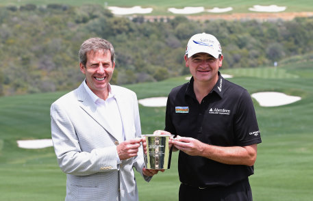 Keith Waters and Paul Lawrie