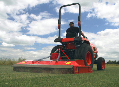 The new Striker rotary mower from Trimax is an economical, low maintenance machine designed for non-contract grass-cutting operations.  