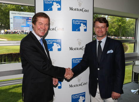 George O'Grady and Hugues Lechanoine, Managing Director of Baron Philippe de Rothschild SA