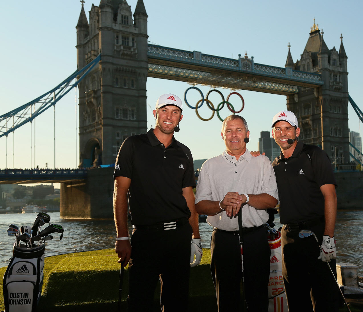 Dustin and Sergio with Mark King
