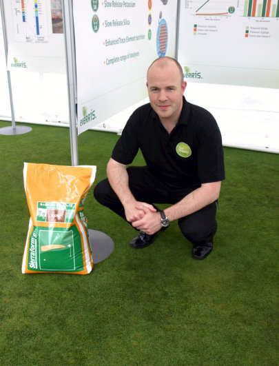 Ed Carter, Everris, at Turf Science Live