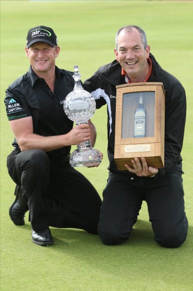 Jamie Donaldson and Colum Egan