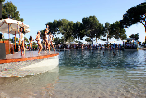 Volcano Pool at Lumine Golf Club