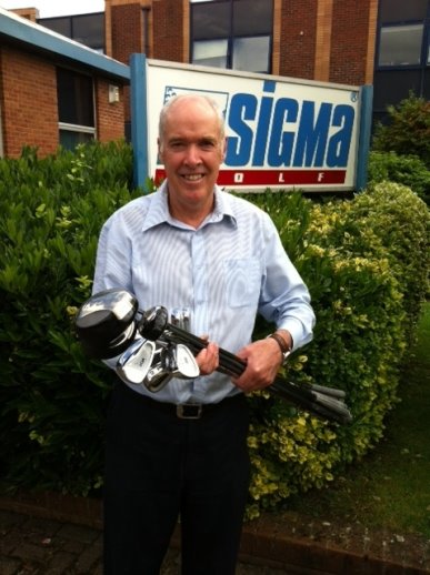 Sigma Golf’s managing director Richard Jewell