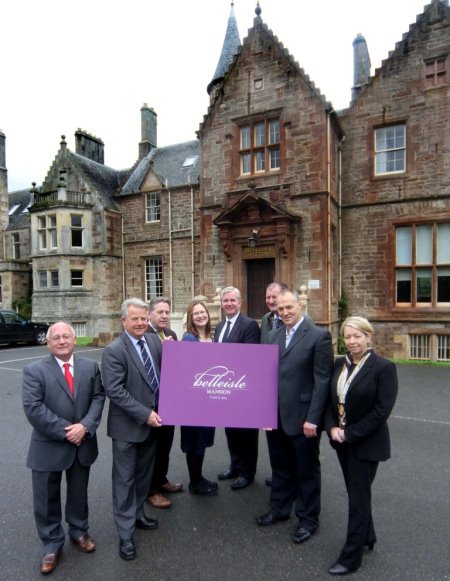 The smiles say it all with a new luxury hotel and spa on the cards for Belleisle.