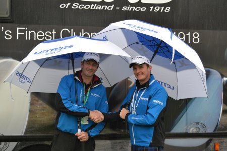 Karl Morris (left) and John Andrew