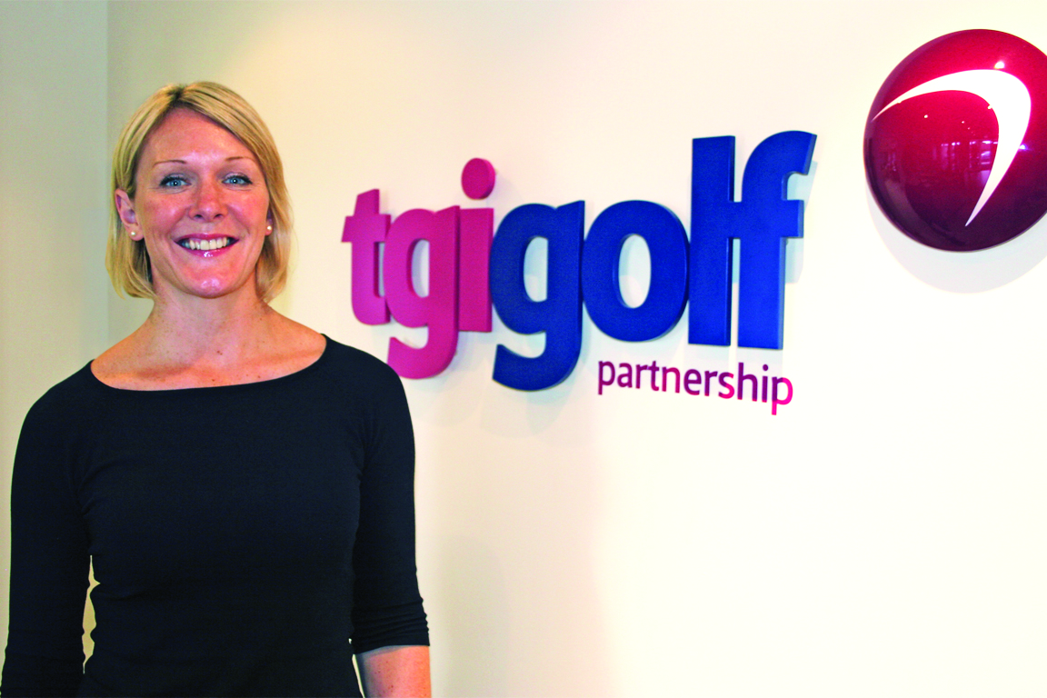 The TGI Golf Partnership’s new Marketing Manager Pauline Dale