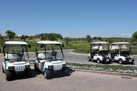 Las Colinas Club Car fleet