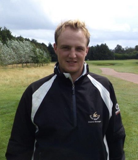 Matt Short, the Course Manager at Sand Martins Golf Club