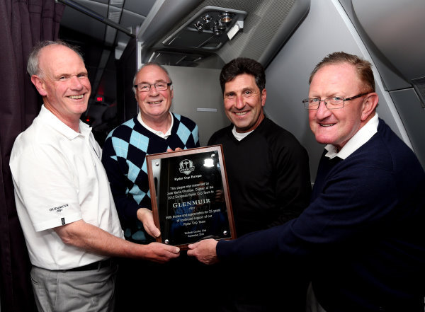 (from left) Sandy Jones, Colin Mee, José Maria Olazábal, Richard Hills (Getty Images)