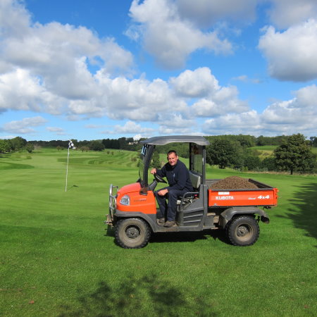 Richard Louisson on his RTV900 