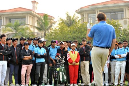 Sir Nick Faldo clinic