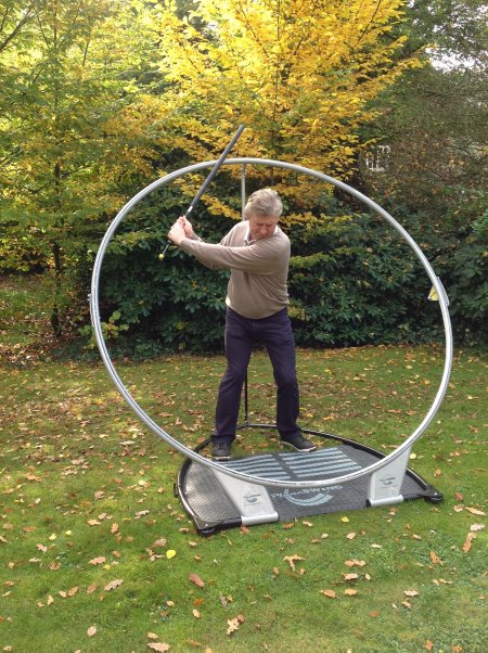 Thomas Lloyd works out in PlaneSWING