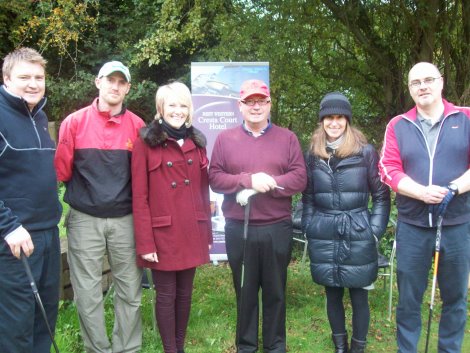 Stephen Marriott from Best Western Chilworth Manor, Allen Farmer from VEM, Catherine Barton from Best Western Cresta Court, Alisdair Ross from VEM, Angela Grace from Best Western Cresta Court and Gary Ebbs from TD Travel