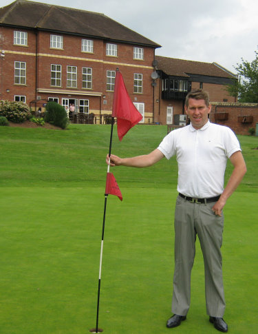 Matt Robbins, Course Manager of Telford Golf and Hotel Resort