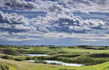13th hole at PGA National Russia (courtesy of Jeremy Slessor, European Golf Design)

