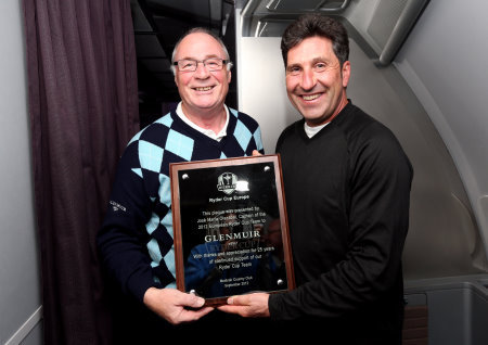 Colin Mee and Jose Maria Olazabal.