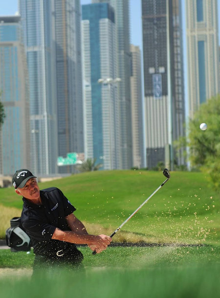 Peter Cowen at Emirates Golf Club