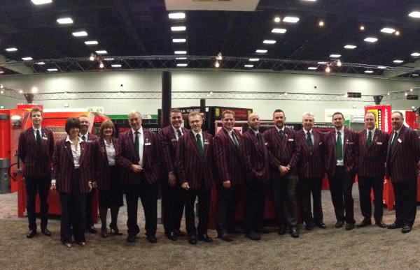 l-r: Jonathan Templar (UK); Sallie Taylor (UK); Chris Langley (USA); Kim Furnell (UK); Stephen Bernhard, Exec Chairman; Glen Burgess (Canada); Peter Wood , COO; Steve Wilson (Asia); Jeff Kellison (USA); Steve Nixon (Europe); Tom Hurst (USA); Ben Taylor (UK); Carl Nurse (UK); Gary Ray (USA)