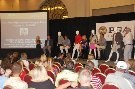 2012 PGA Expo Fasion Panel (courtesy of PGA Golf Shows)