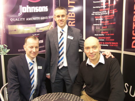 Seen at BTME 2013 are Craig Aitken, Richard Aitken (Jnr) and Derek Smith
