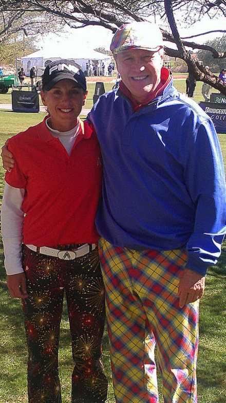 Laura Kueny with Rod Taylor, Royal & Awesome's North American Sales Director