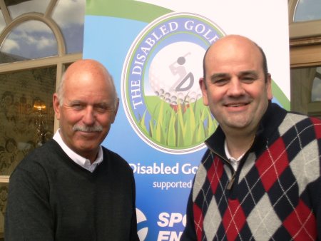 Mark James (left) and Graeme Robertson