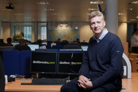 Golfbreaks.com Chief Executive, Andrew Stanley