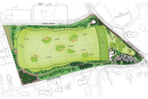 Pebble Beach Driving Range Overview (Photo courtesy of Pebble Beach Company)