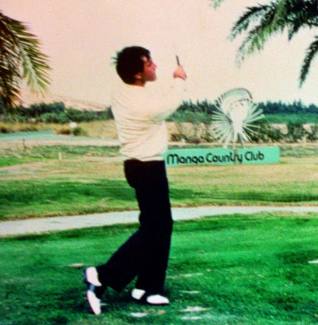 Seve at La Manga in 1975