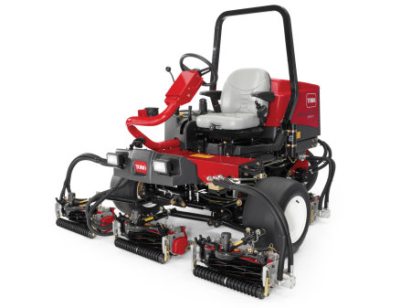 The new Toro Reelmaster 3550-D is the lightest fairway mower on the market.