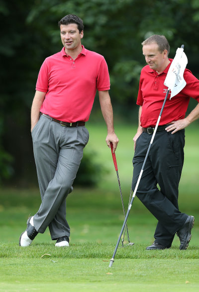 Roly Hitchcock (left) (courtesy of Matthew Lewis at Getty Images)