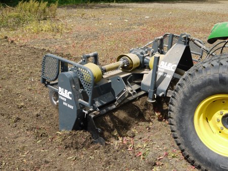 BLEC power box rake in action