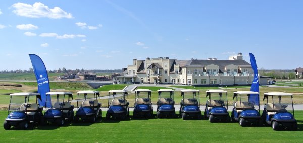 Zavidovo PGA National Russia’s Club Car fleet