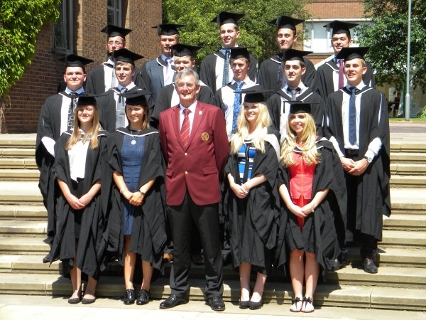 PGA Captain Neil Selwyn-Smith and 2013 AGMS graduates