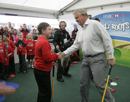 Golf Foundation President, Colin Montgomerie