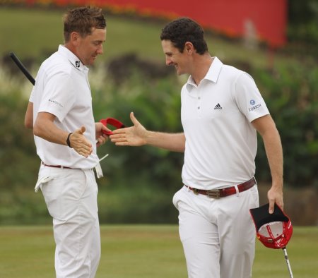 Ian Poulter and Justin Rose