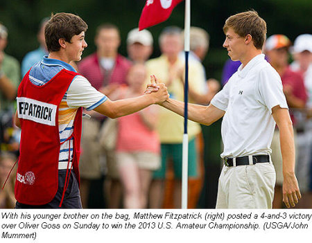 Matthew Fitzpatrick, Oliver Goss, Justin Rose, Harold Hilton, Havemeyer Trophy U.S. Amateur United States Golf Association, World Amateur Golf Ranking Open Championship