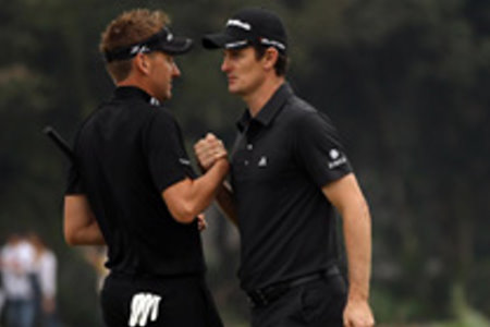 Ian Poulter (left) and Justin Rose