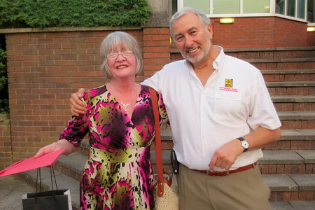 Diane with Stephen Bernhard