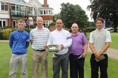 (From left) Oly Browning, James Dair, Gordon Sangster, Gary Burgess and James Egerton