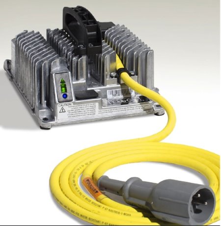 The new Club Car charger, ERIC