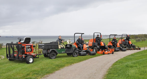 Some of the new fleet at Rya Golfklubb