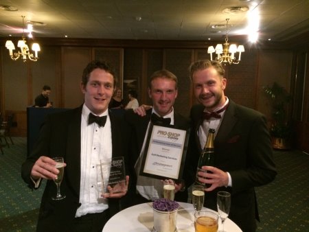 (l-r) Adam Roberts. Phil Craghill and Sam Elder