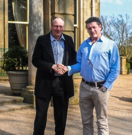 Bruce Weller (left) and Neil Kimberley