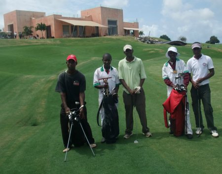 Caddy Competition, Vipingo Ridge Golf Resort, Kenya