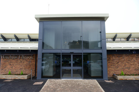 The new Hatchford Brook club house