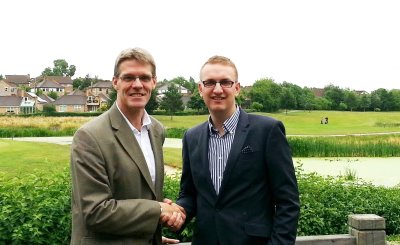 Mike Round (left) and Richard Barker